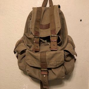 Canvas back pack